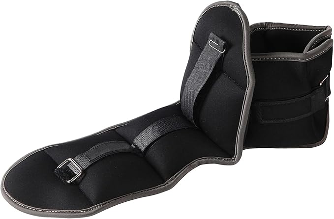 JFIT Adjustable Ankle Weights - Ankle Weight Single Ankle Weight - Adjustable Straps – Comfortable, Breathable, Moisture Absorbent Weight Straps for Men and Women
