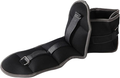 JFIT Adjustable Ankle Weights - Ankle Weight Single Ankle Weight - Adjustable Straps – Comfortable, Breathable, Moisture Absorbent Weight Straps for Men and Women