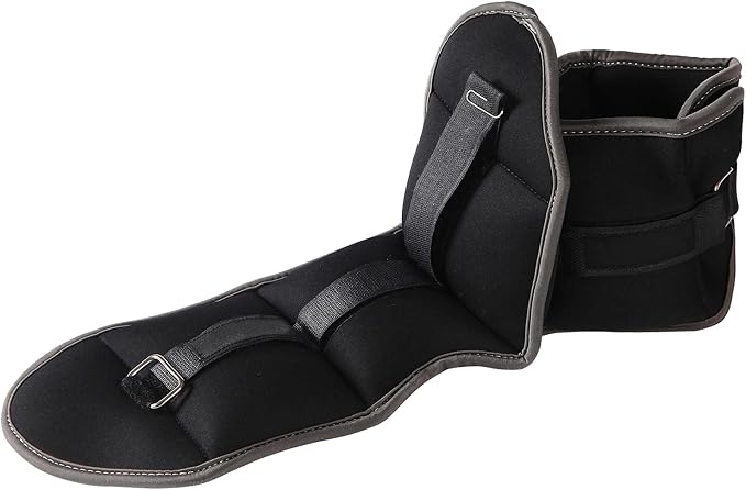 JFIT Adjustable Ankle Weights - Ankle Weight Pair 10 Weight and Bundle Options - 0.5 to 10 lbs Each, Set of 2, Adjustable Straps Ц Comfortable, Breathable, Moisture Absorbent Weight Straps for Men and Women