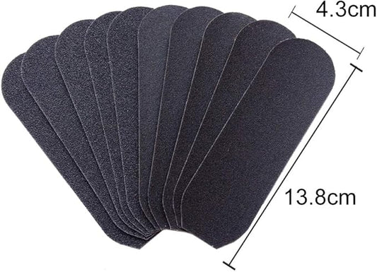 20 Pieces Foot File Replacement Pads Foot File Refills Abrasive Pedicure File Replacement Pads for Professional Stainless Steel Foot File Contain Fine and Coarse Replacement Grit Pads