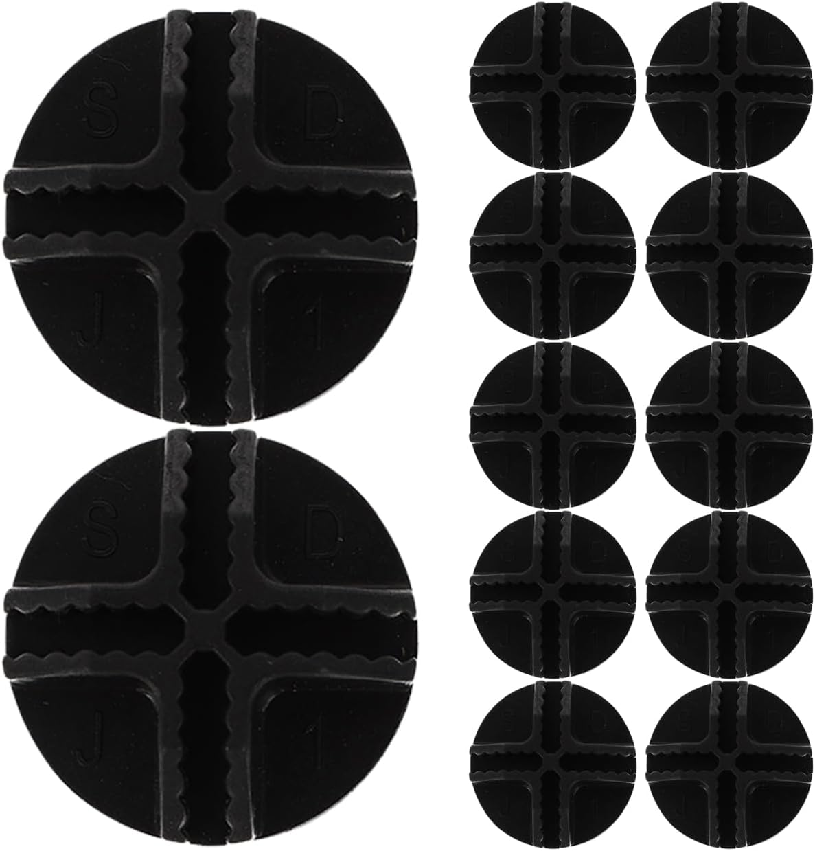Toddmomy 12Pcs Plastic Cage Buckles for Pet Playpen Connectors Dog Crate Accessories DIY Fence Buckle Clips for Small Animal Cage Assembly