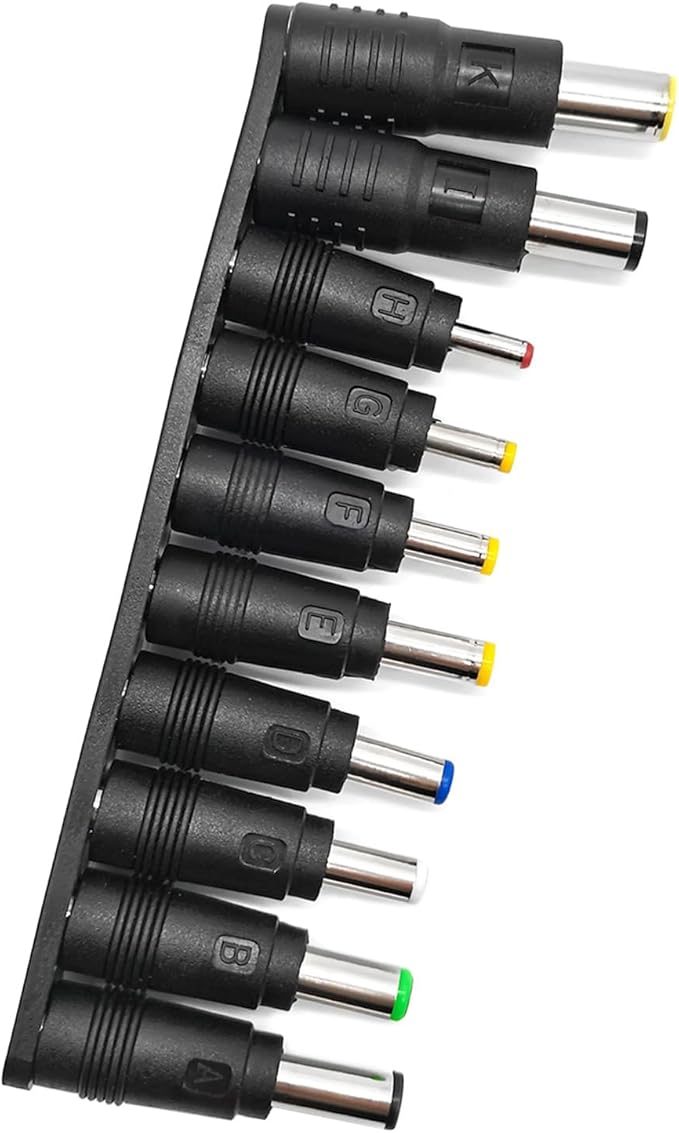 Quacc 10pcs DC Connector Jack Power Socket Universal DC Barrel Jack Adapter Compatible for Lenovo, Dell, HP, Asus, Acer, Toshiba, Sony Laptop Charger Power Supply Plug (5.5 x 2.1mm)