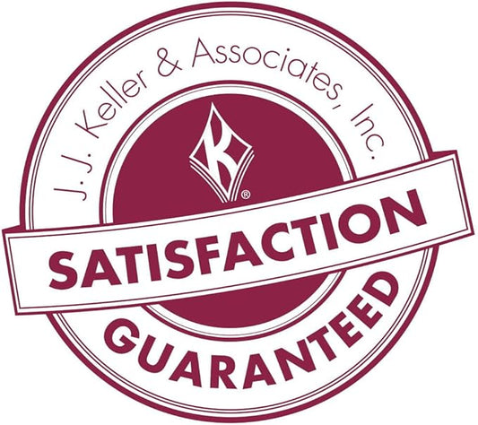 Class 8 Corrosive Placard, Worded, 10.75" x 10.75" Removable Self Adhesive Economy Vinyl for Short-Term Applications, DOT Hazmat Compliant, 25 Pack, J. J. Keller  Associates, Inc.