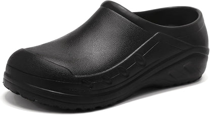 TEYTAP Chef Shoes Men Women Non Slip Work Shoes Water Proof Closed Toe Clogs for Nurse Kitchen Restaurant Food Service