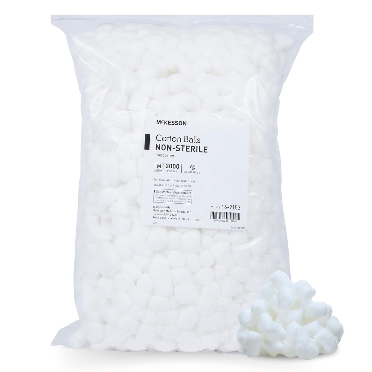 Clinique Cotton Balls, 1,000 Count (Large, 1.25")