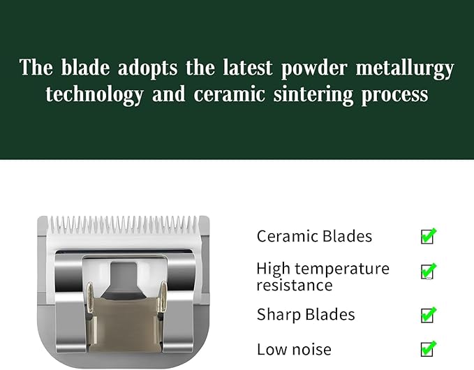 Size 84 Detachable Replacement Blades,compatible with oster Classic 76Star-TeqPower-Teq andi Adis AGC,BDC,BGC,MBG Series Clippers,332-Inch Cut Length For Dogs and Medium-Size Animals