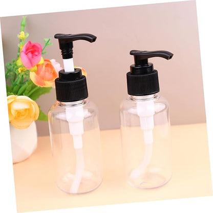 Pet Shower Gel Bottle Refillable Press Pump Lotion Dispenser Subpackaging Bottle