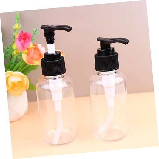 Pet Shower Gel Bottle Refillable Press Pump Lotion Dispenser Subpackaging Bottle