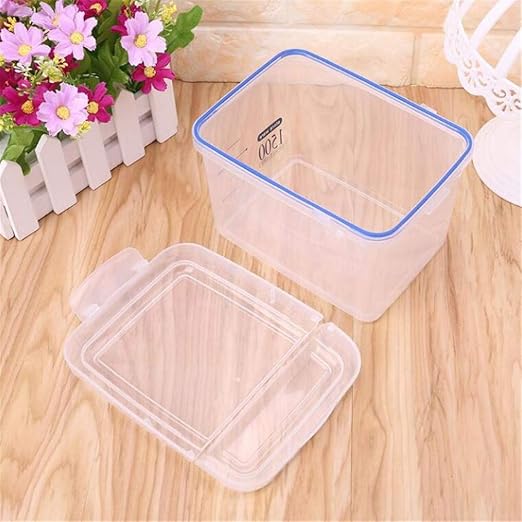 Kitchen Airtight Food Storage Containers,Flour Sugar Cereal Container, Air Tight Snacks Pantry Storage Bins Organizer,Pantry Space Saving Canisters Jars-Keep Dry Goods Fresh&Dry,850ml/1500ml/2300ml