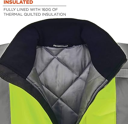 Ergodyne Standard Hi Vis Bomber Safety Jacket