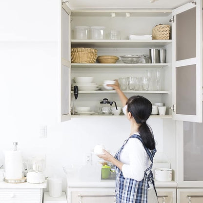 DecoBasics Half Overlay Soft Close Cabinet Hinges for Kitchen Cabinets (2 Pcs) -105 Frameless Concealed Cabinet Door Hinge -3 Way Adjustability -Clip on Plate  Matching Screw for Easy Installation