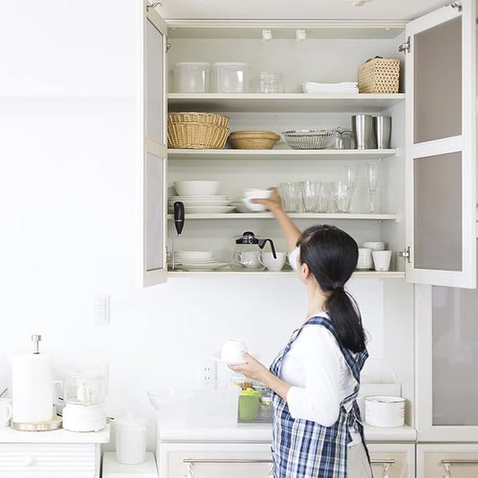DecoBasics Half Overlay Soft Close Cabinet Hinges for Kitchen Cabinets (2 Pcs) -105 Frameless Concealed Cabinet Door Hinge -3 Way Adjustability -Clip on Plate  Matching Screw for Easy Installation