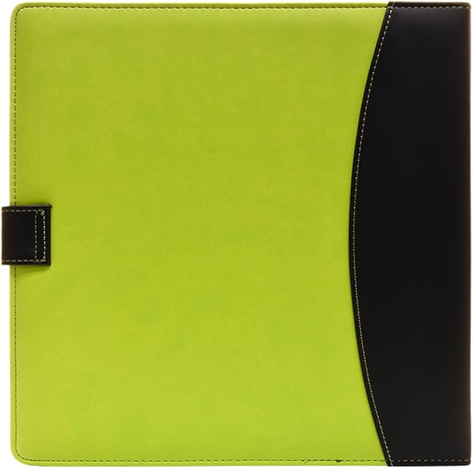 Ultra Pro -8.5 x 11 - Green - 3-Ring Photo and Scrapbook Album with Trim
