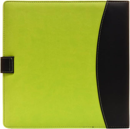 Ultra Pro -8.5 x 11 - Green - 3-Ring Photo and Scrapbook Album with Trim