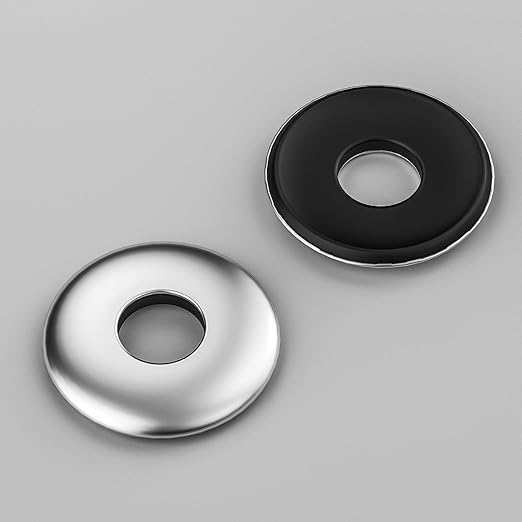(100 pcs) 14x1 Sealing Washers 304 Stainless Steel Neoprene EPDM Bonded