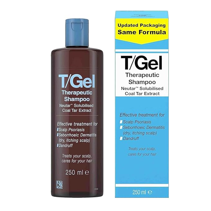 TGel Therapeutic Anti-Dandruff Shampoo, 8.5 Fl Oz, Original Formula, including Babapack Travel-size Bottle