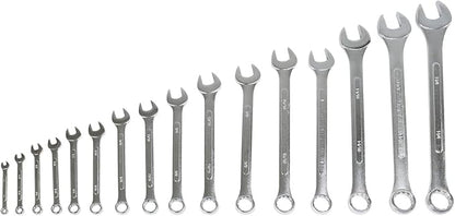 Combination Wrench Set SAE Standard Wrench Set 14 to 1-14 Inch 16pc NEW