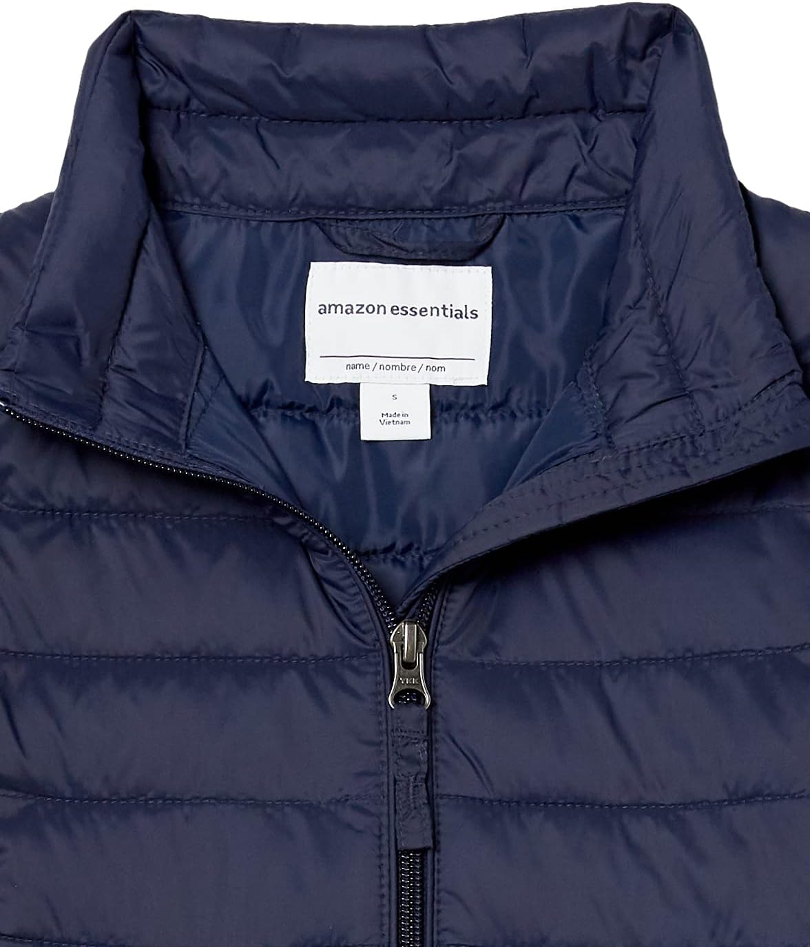 Essentials girls Light-weight Water-resistant Packable Mock Puffer Jackets.