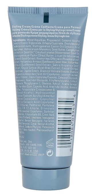 Aveda Smooth Infusion Perfectly Sleek  Heat-Activated Styling Cream  Curly  Coily Hair  Protects Against Frizz, Humidity  Heat  Silicone Free  97 Naturally Derived, 1.3 Fl Oz