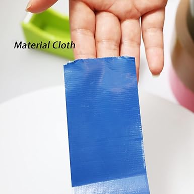 QILIMA 5-Pack Blue Duct Tape, Professional Grade Duct Tape for Photographers, Industrial, Professional Use, 2 Inch X 30 Yards, 5 Rolls Blue