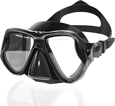 Freela Swim Goggles with Nose Cover Adult Swimming Goggles 180Clear View Snorkeling Diving Mask for Pool Beach