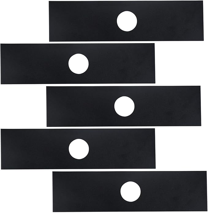 5 Pack 613223 Edger Blades Compatible with Ryobi, Echo, Stihl, Maruyama, Green Machine Edger, Replace 720-237-001, 4133-713-4101, 216062, 237001-1 Inch Center Hole