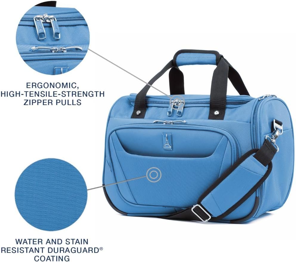 5 Softside Lightweight Underseat Carry-On Travel Tote, Overnight Weekender Bag