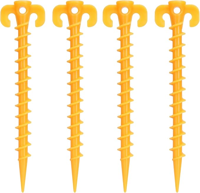 Osoeri Beach Tent Grass Pegs for Beach Tent, 4pcsPack