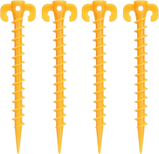 Osoeri Beach Tent Grass Pegs for Beach Tent, 4pcsPack