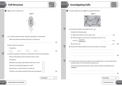 AQA GCSE 9-1 Combined Science Higher Workbook: Ideal for home learning, 2022 and 2023 exams (Collins GCSE Grade 9-1 Revision)