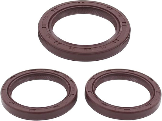 ApplianPar 3Pcs Front Engine Camshaft and Crankshaft Oil Seal Kit for Supra GS300 SC300 IS300