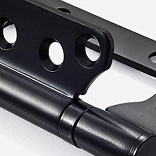Kitchen Doors Cabinet Hinges,Cupboard Door Clip-on,Stainless Steel Mute Hinges, Thickened Bearing Hinge, Door Hidden Hinges, for Bedroom Doors, Bathroom Doors, Office Doors ( Color : Black4inch )