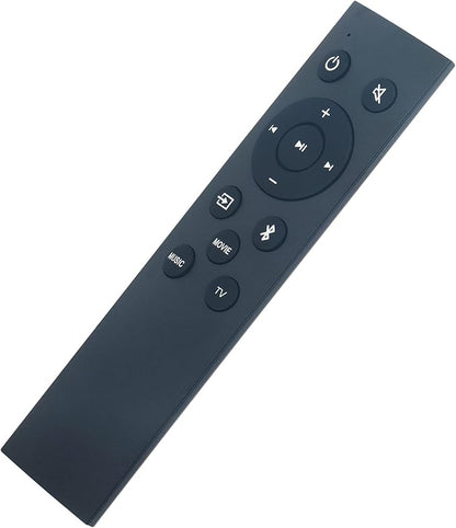 Replacement Remote Control Applicable for TCL Alto 6 2.0 Channel Home Theater Sound Bar TS6100-NA TS6100 TS6110 TS6110-NA TS3100 TS3100-NA