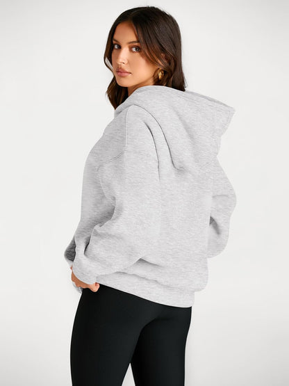 Hoodies for Women Oversized Sweatshirts Fall Fashion Outfits 2025 Pullover Fleece Casual Sweaters Winter Y2k Clothes