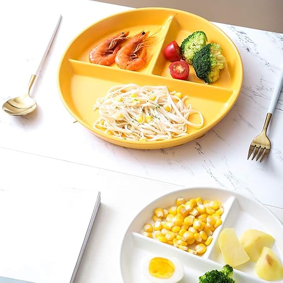 Household Ceramic Dinner Plates, Daily Use Serve Customer Store Dinner Sets Appetiser Dishes Jam  Mustard Pots Dessert Plates (Color : White, Size : 20cm)