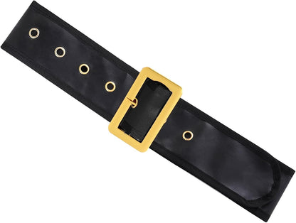 Dxhycc Christmas Santa Claus Belt for Adults - Men Women Pirate Belt for Cosplay Party Costume