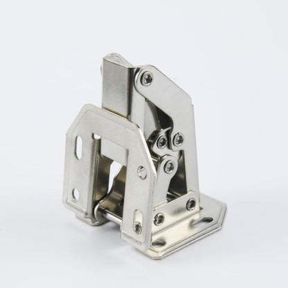 2 Pack Kitchen Cabinet Door Hinges, Concealed Cupboard Door Hinges, Surface Mount Hinges, Hidden Hinges for Cabinet Doors Frameless