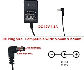APD Ac Adapter Asian Power Devices 12v Dc Supply Cord Charger 2 Ampere Amp 600 Ma