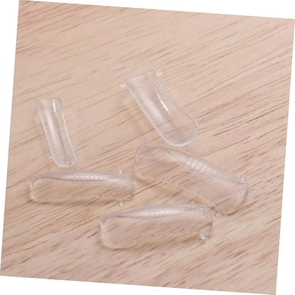 100pcs Full Cover False Nails Tips Tapered Square Shape Nail Art Accessories for Salon