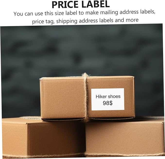 Angoily Thermal Paper Rolls 3 Anti-Thermal Label Paper 100  150  300mm Roll Labels for Shipping Sticker Random