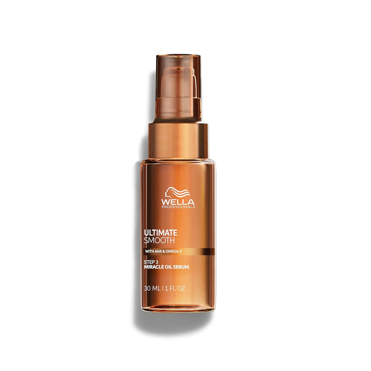 Wella Professionals Ultimate Smooth Miracle Oil Serum, Squalane & Omega 9 | For dry, dull hair, nourishes in 30 seconds, Protects from UV and heat up to 450°F, 96-hour frizz control, silky finish.