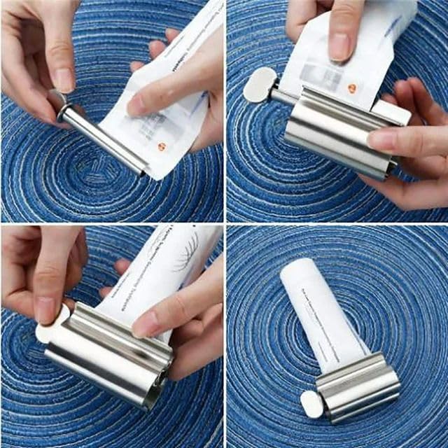 Pluzmecalm Stainless Steel Toothpaste Tube Squeezer