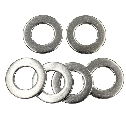 DGOL 18 pcs 34 inch 304 Stainless Steel SAE Flat Washer, 34 inch x 1-1532 inch Washers Assortment Kit