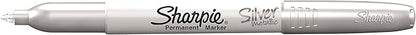 Sharpie Fine Point Metallic Permanent Marker - Silver, Pack of 1