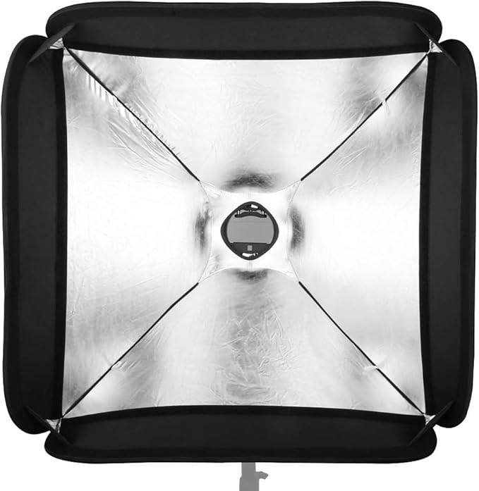 Godox Softbox 32''x32'' 80CMx80CM Fast-Setup Foldable Bowens Mount Softbox, Photography Lighting Softbox for Camera Flash Photography Studio Flash
