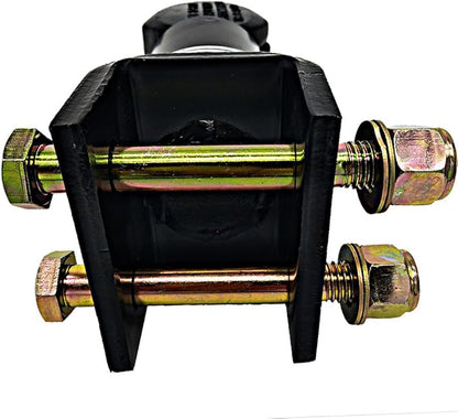 Gooseneck Adjustable Trailer Coupler 2-5/16" Ball Size Capacity 12500lbs Black