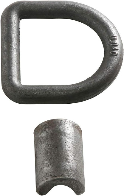 DC Cargo Weld-On D-Ring Tie-Down Anchors – 5/8" (4 Pack) Heavy-Duty Forged Steel with 18,900 lb. ABS – Rotating D-Rings Secure & Durable for Trailers, Trucks, Warehouses, Docks