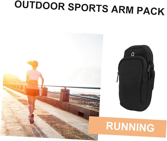 Arm Bag for Workout Exercise Armband Earphone Hole Lightweight Fit for Plus