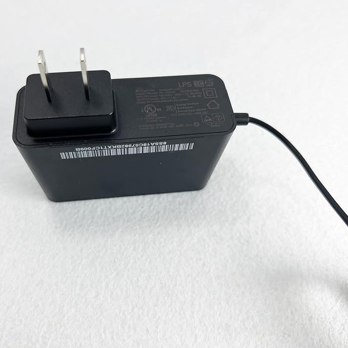 20V Replacement AC Power Supply Adapter Charger Cable 1.5A for Lenovo Smart Clock Lenovo Smart Display SA18C47124SA18C72851SA18C57982 AC Power Cord -Black