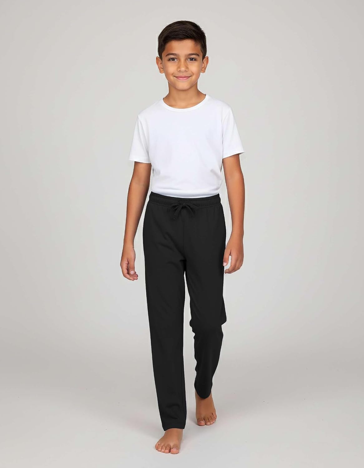 3 Pack: Boys' Soft Pajama Pants - Sleepwear Lounge Bottoms for Kids Teens Youth with Pockets